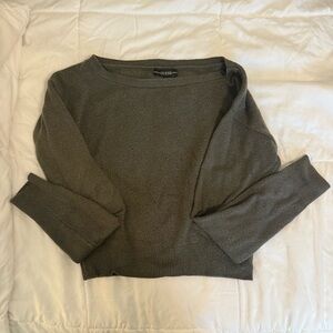 GUESS Women's Dark Green Sweater
